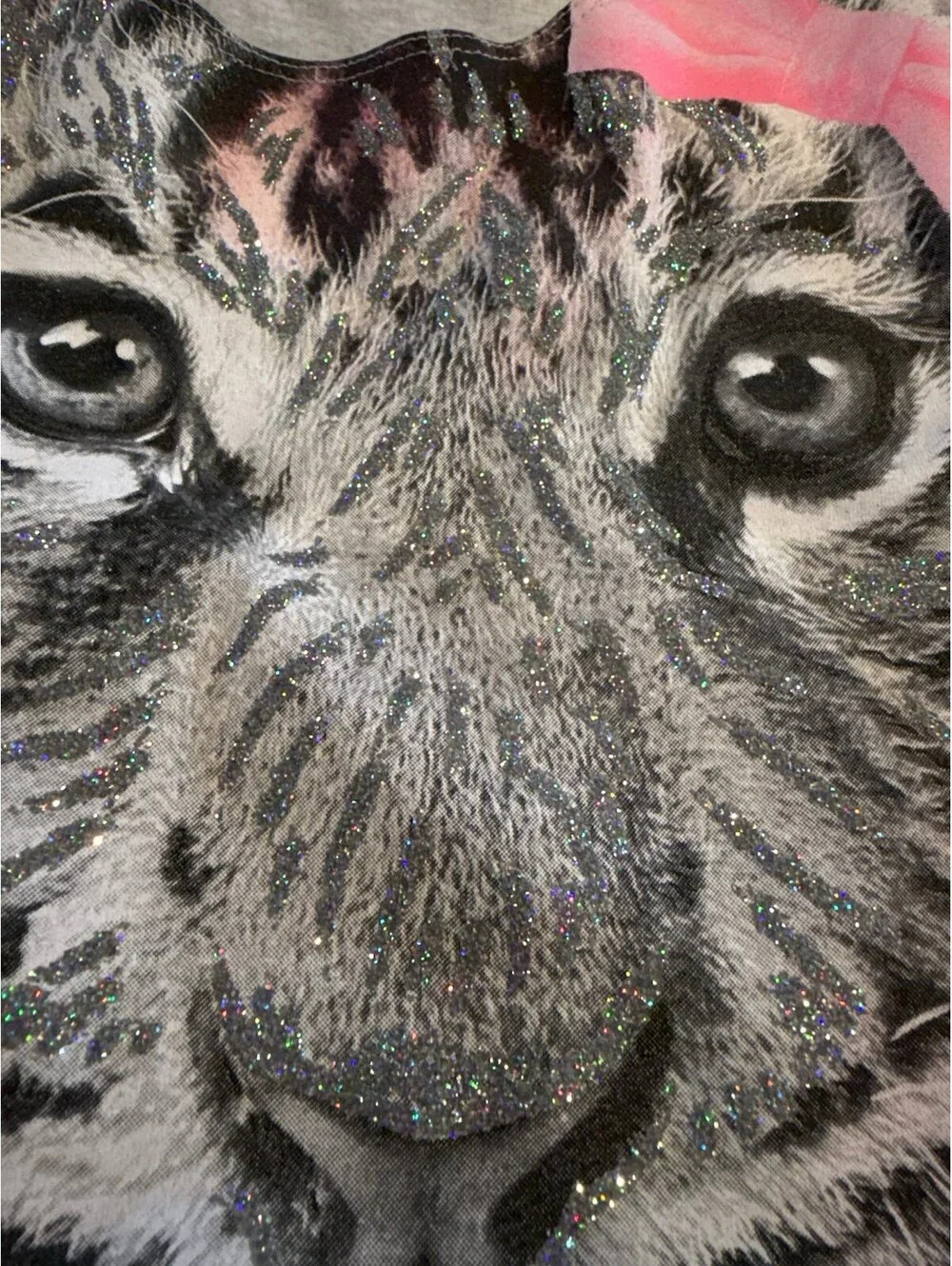Justice size 16 sparkly tiger dress